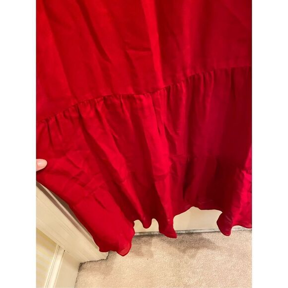 Reformation Red Maxi Dress - Picture 2 of 9